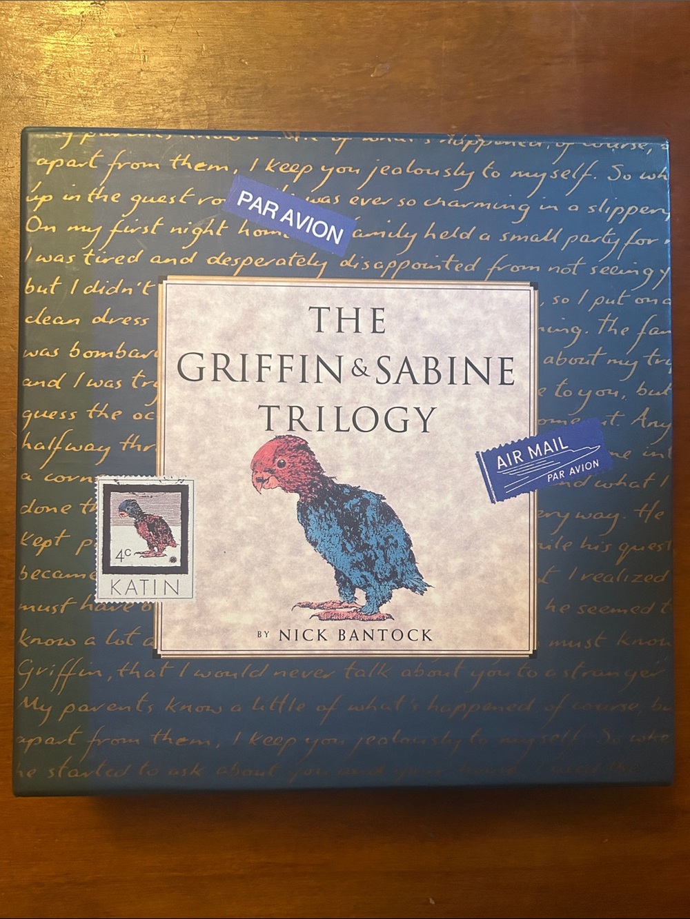 Nick Bantock The Griffin & Sabine Trilogy Complete Box Set Epistolary Novel